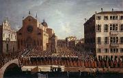 I funerali del doge nella